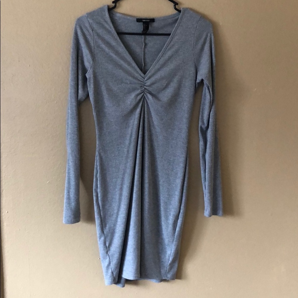 Gray dress